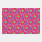  Chic Floral Waterverf Inpakpapier Vel (Voorkant 3)