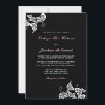 Chic Floral White Peacock Wedding Invite Kaart<br><div class="desc">Ontworpen door: fat*fa*tin. Eenvoudig aan te passen met uw eigen tekst,  foto of afbeelding. Voor douaneverzoeken,  te contacteren gelieve vet*fa*tin direct. Aangepaste kosten zijn van toepassing op www.zazzle.com/fat_fa_tin www.zazzle.com/color_therapy www.zazzle.com/fatfatin_blue_knot www.zazzle.com/fatfatin_red_knot www.zazzle.com/fatfatin_box www.zazzle.com/fatfatin_ink</div>