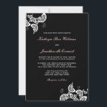 Chic Floral White Peacock Wedding Invite Kaart<br><div class="desc">Ontworpen door: fat*fa*tin. Eenvoudig aan te passen met uw eigen tekst,  foto of afbeelding. Voor douaneverzoeken,  te contacteren gelieve vet*fa*tin direct. Aangepaste kosten zijn van toepassing op www.zazzle.com/fat_fa_tin www.zazzle.com/color_therapy www.zazzle.com/fatfatin_blue_knot www.zazzle.com/fatfatin_red_knot www.zazzle.com/fatfatin_box www.zazzle.com/fatfatin_ink</div>
