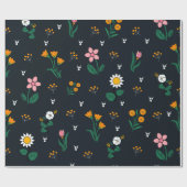 Chic-florpatroon Cadeaupapier (Vlak)