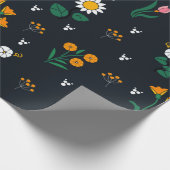 Chic-florpatroon Cadeaupapier (Hoek)