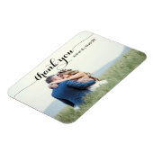 Chic Flourish | Foto bedankt Magneet (Linkerzijde)