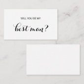 Chic Flourish | Wil jij mijn getuige zijn? Informatiekaartje (Voorkant / Achterkant)