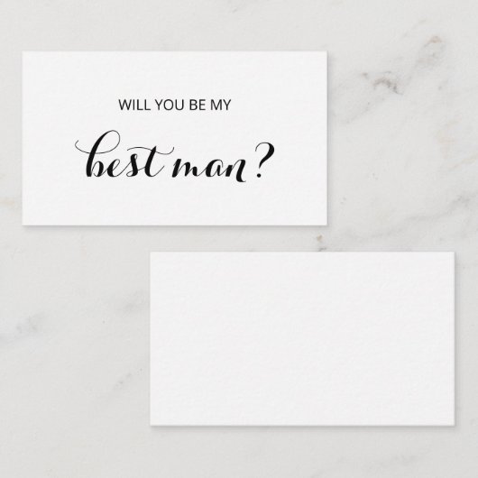 Chic Flourish | Wil jij mijn getuige zijn? Informatiekaartje (Voorkant / Achterkant)