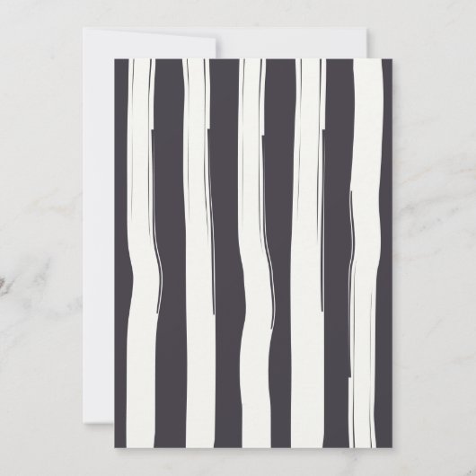 Chic Flower Cart Bruids Douche Uitnodiging (Achterkant)