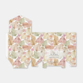 Chic Flowers and Leaves Vrijgezellenfeest Bedankdoosjes (Uitgevouwen)