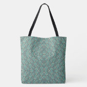 Chic Foliage Monogrammed Canvas tas (Achterkant)