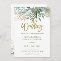 Chic Foliage | Weddenschap