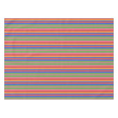 Chic Folk Art Collectie Bright Stripes Tablecloth Tafelkleed (Voorkant (Horizontaal))