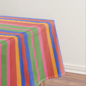 Chic Folk Art Collectie Bright Stripes Tablecloth Tafelkleed (Voorbeeld)