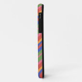 Chic Folk Art Stripes iPhone 5/5s Xtreme Hoesje (Achterkant/links)