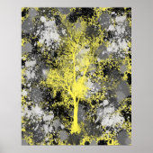 Chic Forest Abstract Poster (Voorkant)