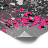 Chic Forest Abstract Poster (Hoek)