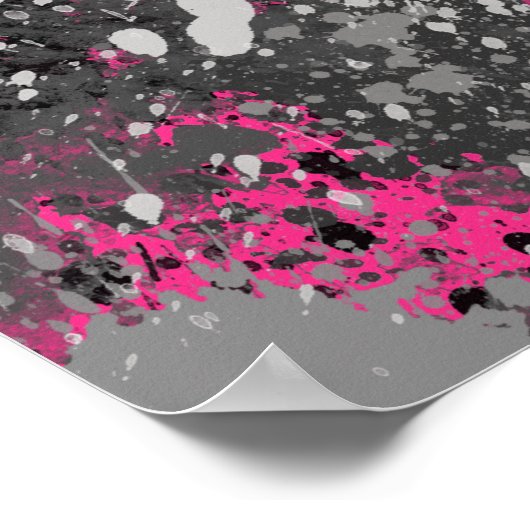 Chic Forest Abstract Poster (Hoek)