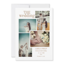  Chic foto bruiloft uitnodiging