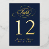 Chic foto Echte Folie de gedrukte Kaarten van het  (Voorkant)