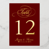 Chic foto Echte Folie de gedrukte Kaarten van het (Voorkant)