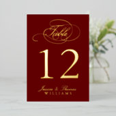 Chic foto Echte Folie de gedrukte Kaarten van het (Staand Voorkant)