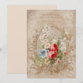 Chic Frans Roos Ephemera Notitiekaartje (Voorkant / Achterkant)