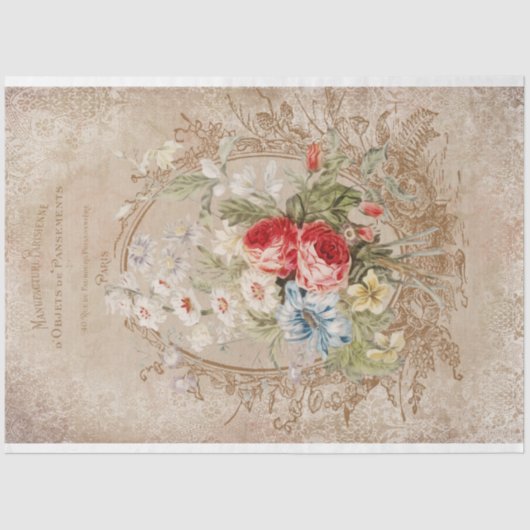 Chic  Frans Roos Ephemera ontkoppeling Tissuepapier (Voorkant)