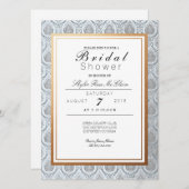 Chic Franse Art Deco Vrijgezellenfeest Kaart (Voorkant / Achterkant)