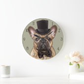 Chic French Bulldog Grote Klok (Huis)