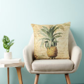 Chic French Calligraphy and Pineapple Kussen (Stoel)