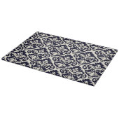Chic French Damask Glass Cutting Board Snijplank (Hoek)