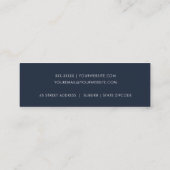 CHIC FRUIT FLORAL CAKE PATISSERIE CUPCAKE BAKERY MINI VISITEKAARTJE (Achterkant)