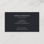 CHIC FRUIT FLORAL CAKE PATISSERIE CUPCAKE BAKERY VISITEKAARTJE (Achterkant)