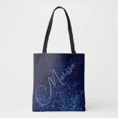 Chic Fun, speciaal aangepast blauw Confetti Tas (Voorkant)