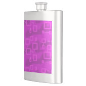Chic futuristisch geometrisch roze flacon (Links)