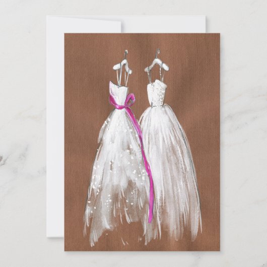 Chic Gay Lesbian Save the Date (Voorkant)