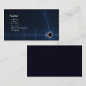 chic geek fractal visitekaartje v2 (Voorkant / Achterkant)