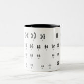 chic geek genetics xx vrouw koffie mok (Center)