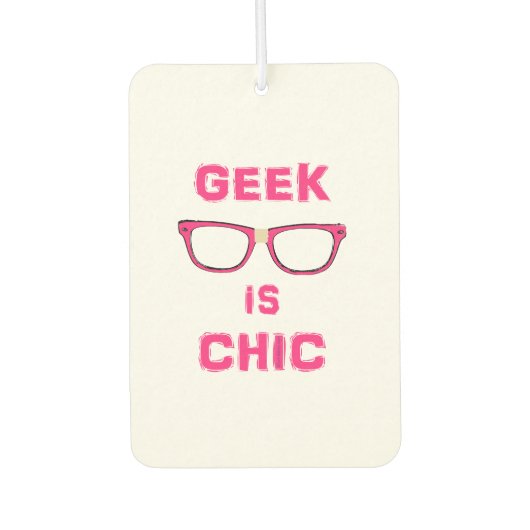 Chic Geek luchtverfrisser (Voorkant)