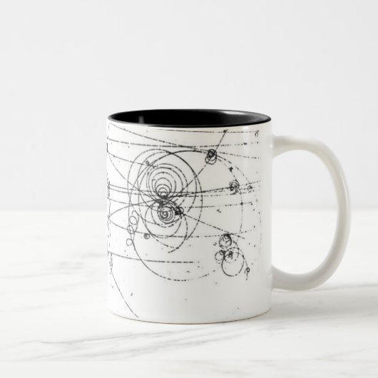 chic geek particle tracks koffie mok (Rechts)