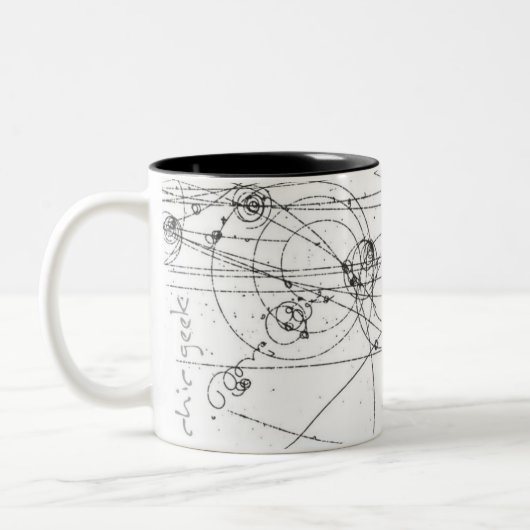 chic geek particle tracks koffie mok (Links)