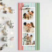 Chic Gemengde Kleur Verticale Streep 3 Foto Vakant