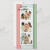 Chic Gemengde Kleur Verticale Streep 3 Foto Vakant (Voorkant)