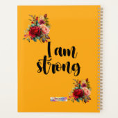 Chic Gemini Celestial Twins Jaarlijkse Planner (Achterkant)