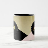 Chic Geometric Pattern Coffee Mok - Cup (Center)