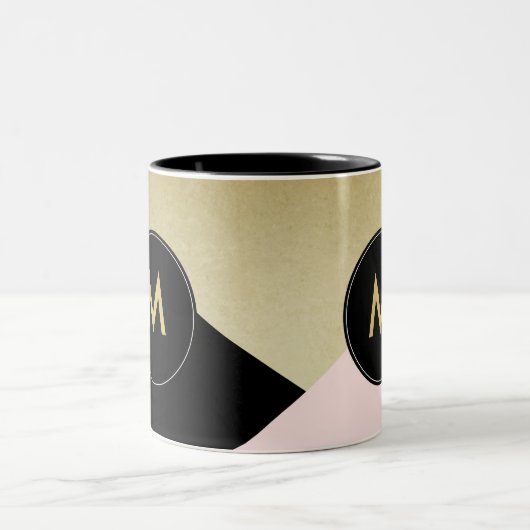 Chic Geometric Pattern Coffee Mok - Cup (Center)