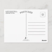 Chic Geometric Silver Foil Floral Wedding Briefkaart (Achterkant)