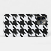 chic geometrisch zwart-wit geluidsdieptepatroon Case-Mate iPhone case (Achterkant (horizontaal))