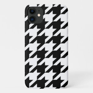 chic geometrisch zwart-wit geluidsdieptepatroon Case-Mate iPhone case