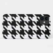chic geometrisch zwart-wit geluidsdieptepatroon Case-Mate iPhone case (Achterkant (horizontaal))