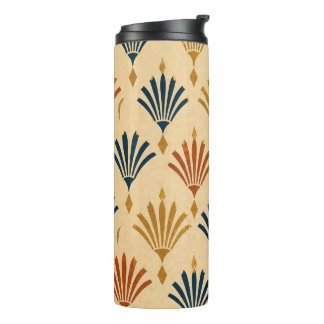 Chic geometrische geïsoleerde fles