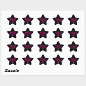Chic Gepersonaliseerde Hen Do Stickers | bruidsplo (Vel)