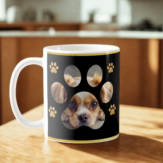 Chic Gepersonaliseerde Huisdier Foto Hond Koffiemok